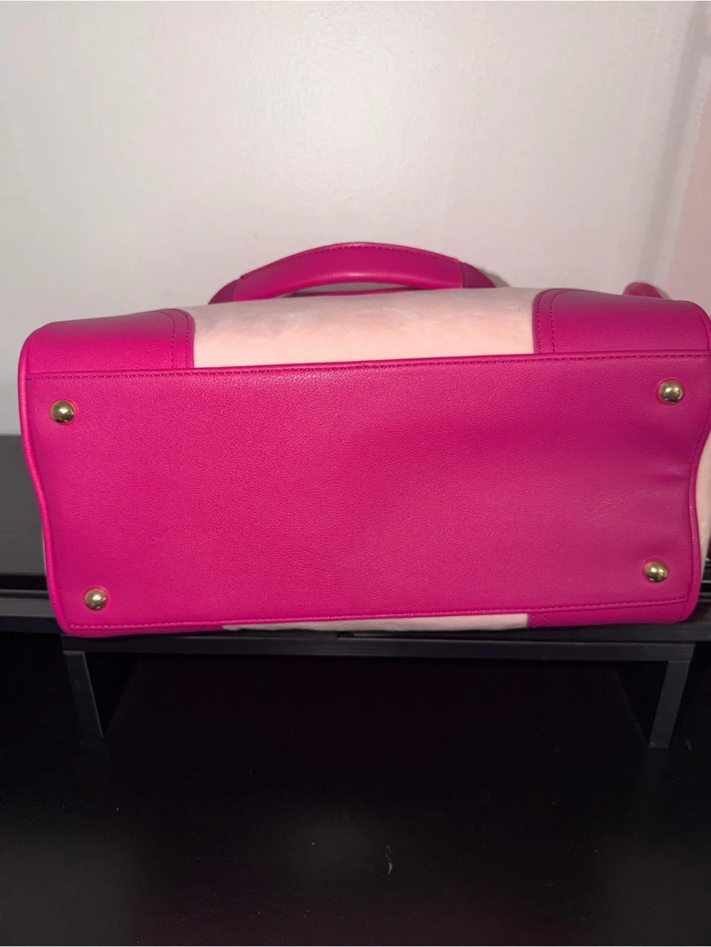 Juicy Couture Spill the Juicy Tea Daydreamer Sweet Tea Party Tote Pink Clay NWT - Picture 6 of 7